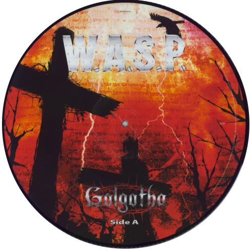 WASP Golgotha - Picture Disc Austrian 12